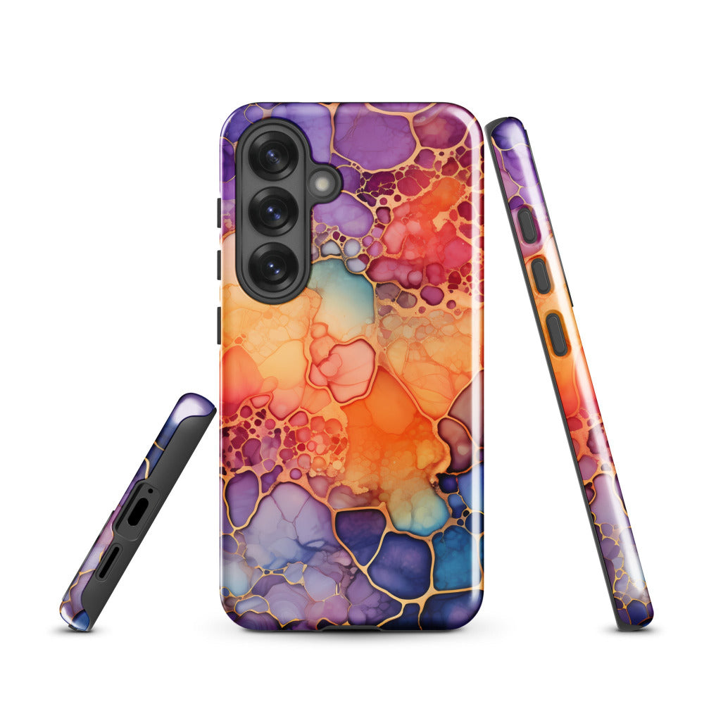 Liquid Crystals Samsung® Galaxy S25 Tough Case - https://ascensionemporium.net
